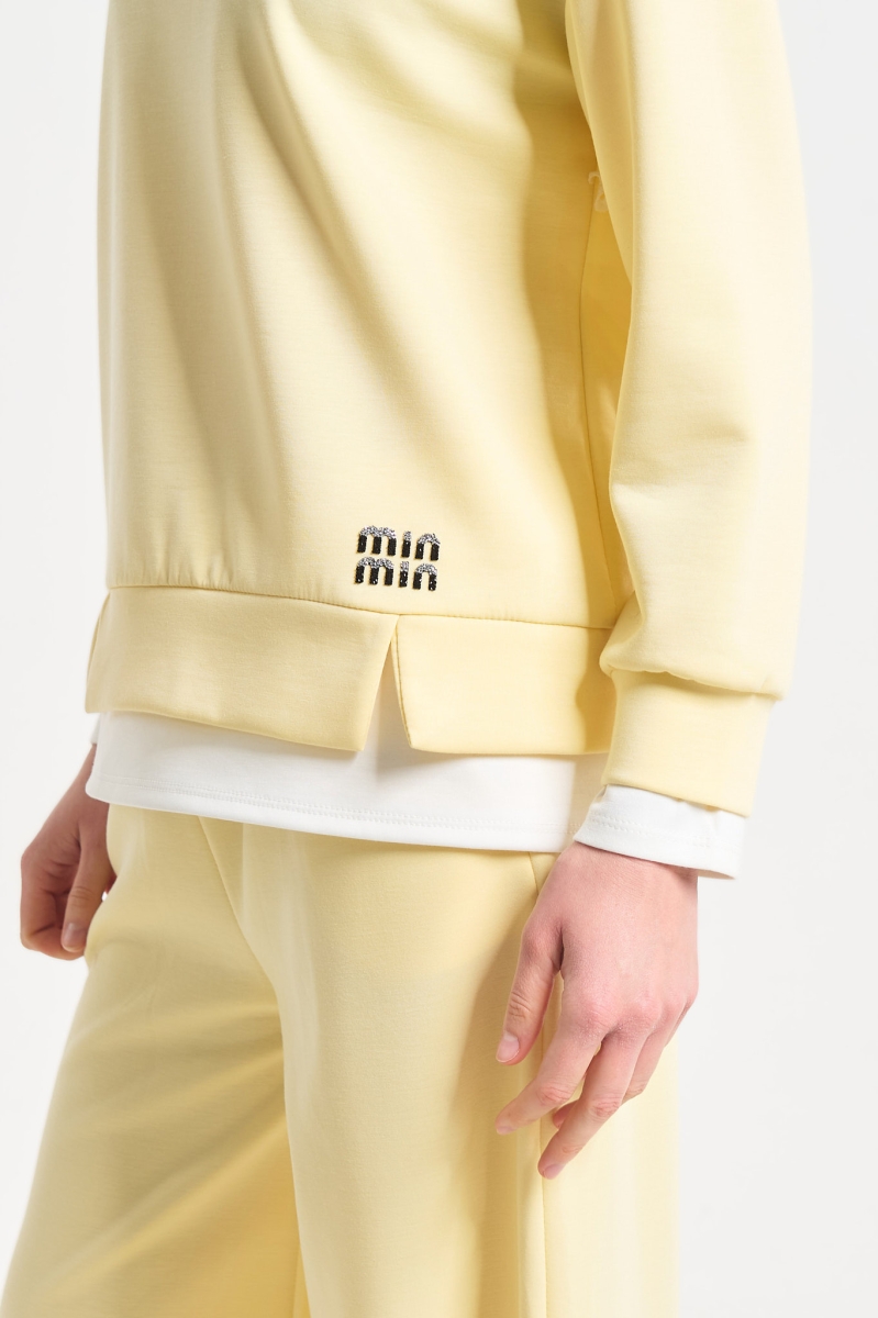 Oversized Sweatshirt & Wide-Leg Pants Co-Ord Set