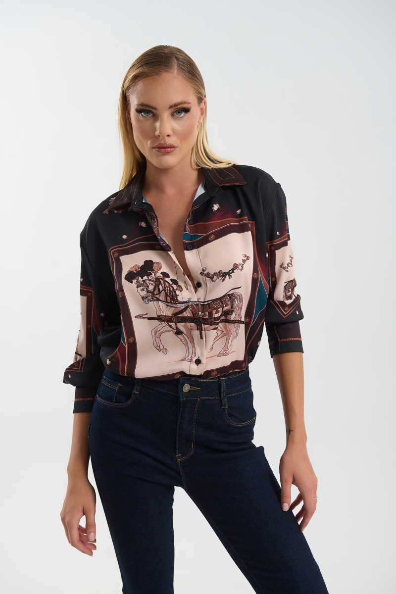 Πουκάμισο Με Άλογα