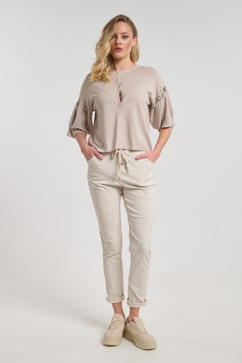 Ζακέτα Με Φουσκωτό Μανίκι