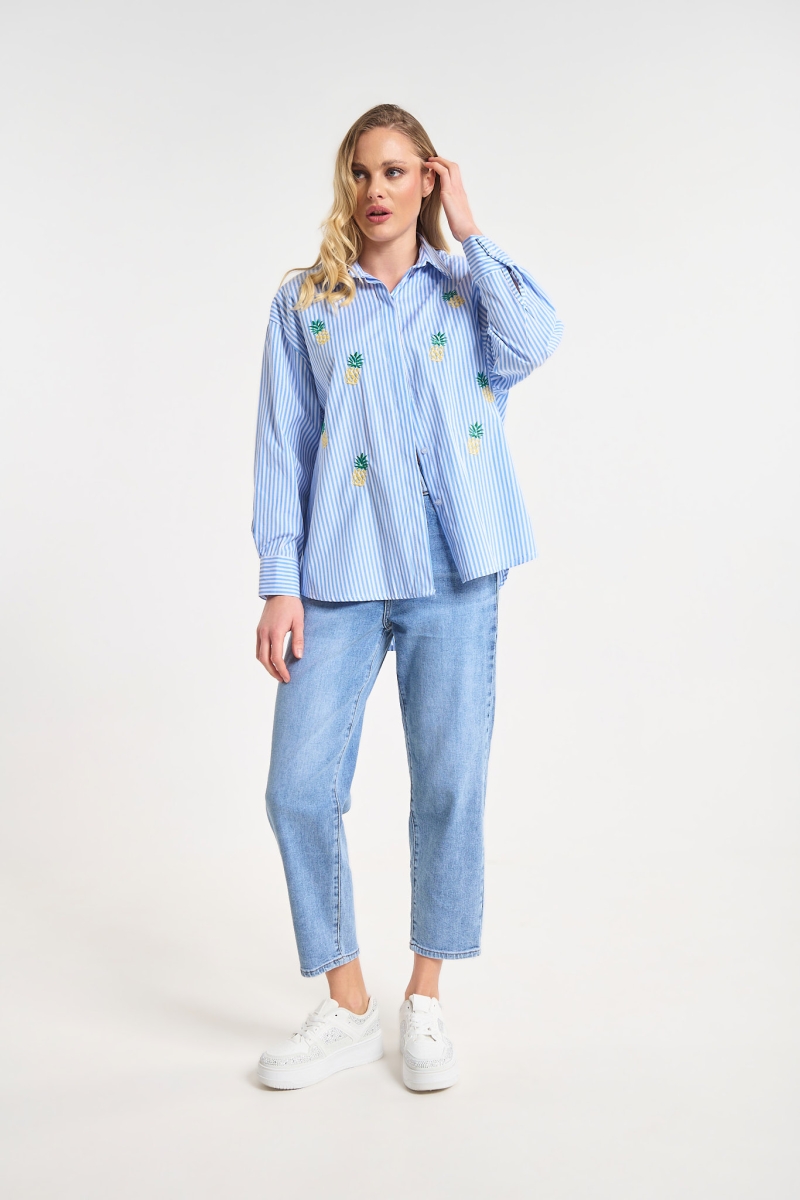 Πουκάμισο Με Print Ανανά