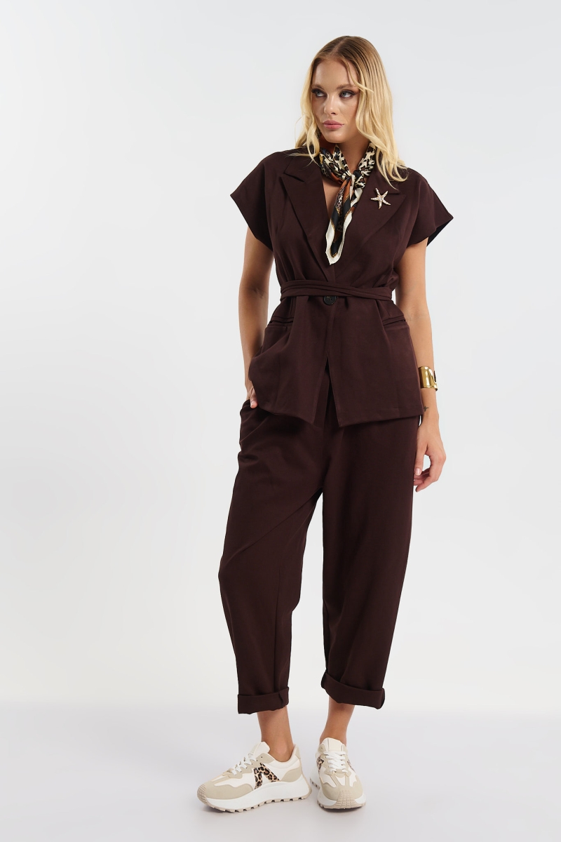 Σετ Ζακέτα με Παντελόνι