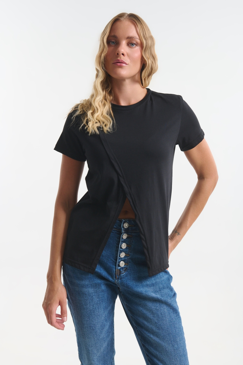 Kelly's Women’s Top With Front Slit