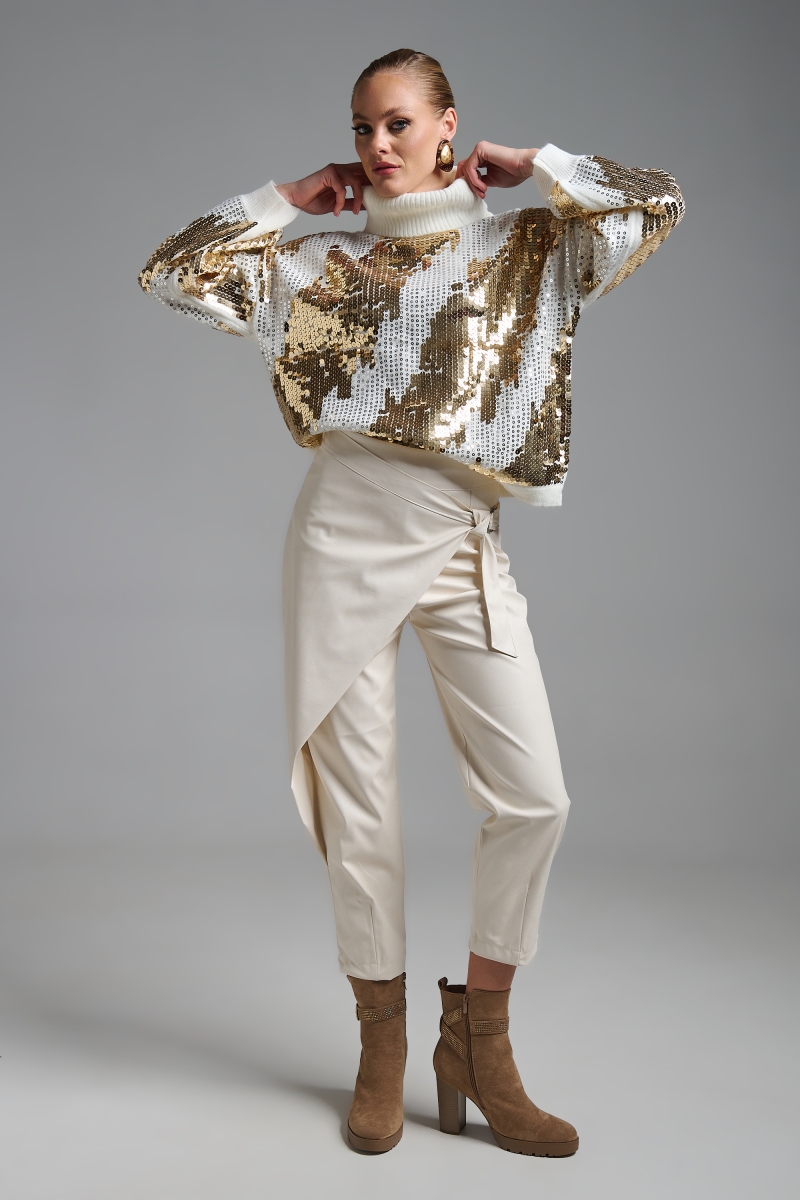 Kelly's Παντελόνι Φάκελος Δερματίνη