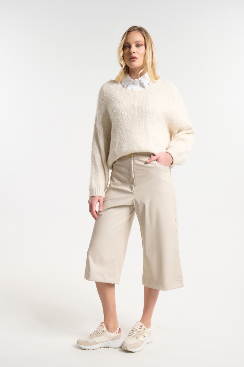 Ζιπ Κιλότ Δερματίνη