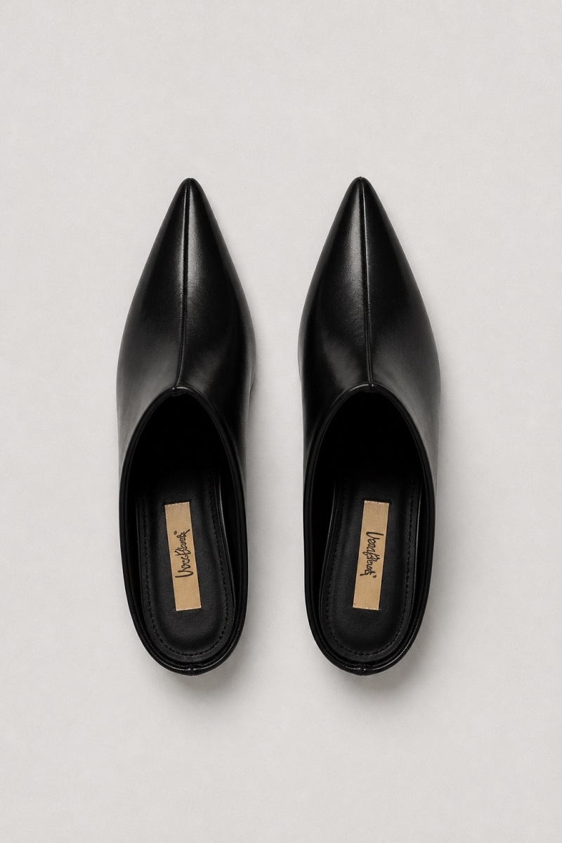 Women’s Pointed Toe Mules with 9 cm Stiletto Heel