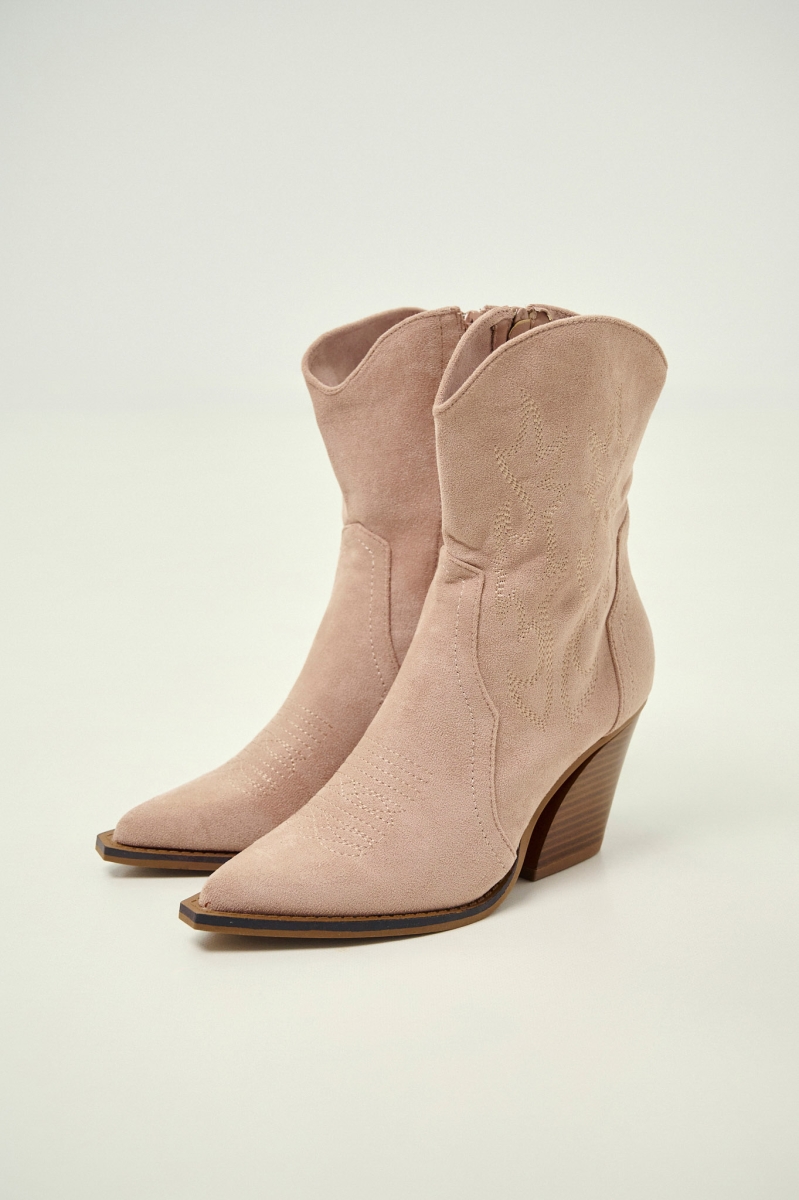 Μπότα Cow Με Σχέδιο Λαχούρ