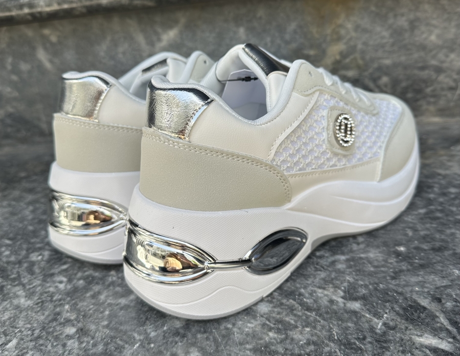 Platform Sneakers Featuring Decorative Details