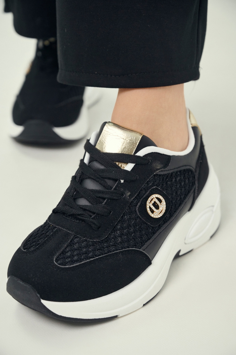 Platform Sneakers Featuring Decorative Details
