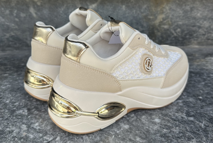 Platform Sneakers Featuring Decorative Details