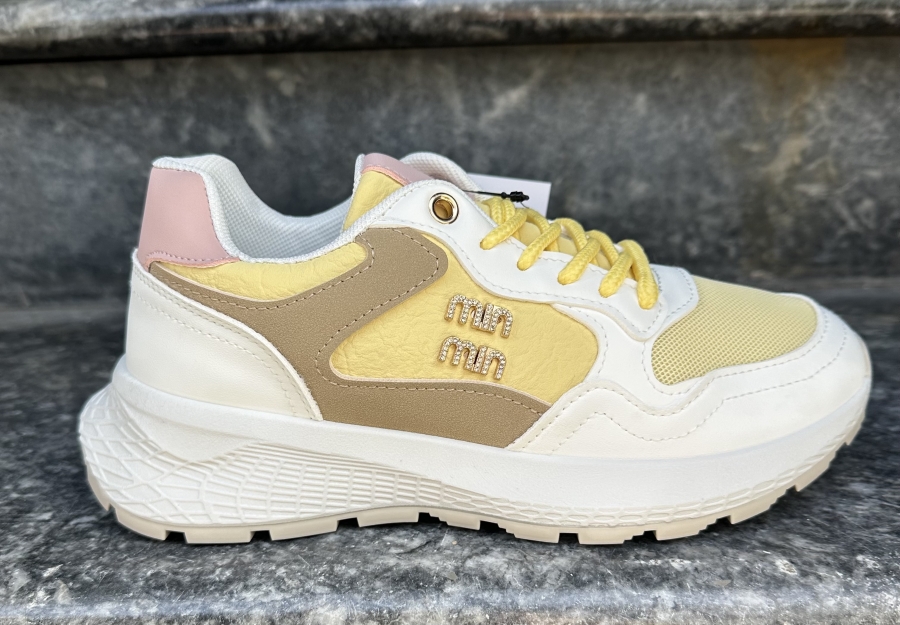 MIN MIN Multicolour Lace-Up Sneaker