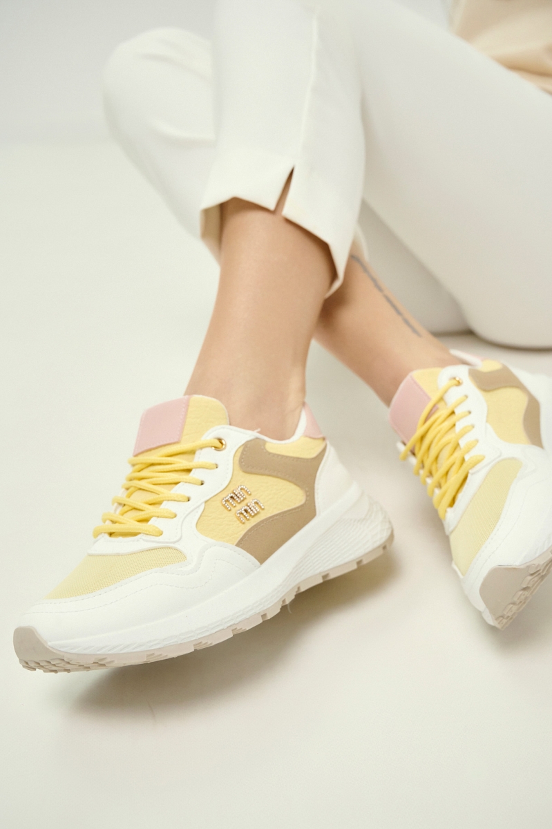 MIN MIN Multicolour Lace-Up Sneaker
