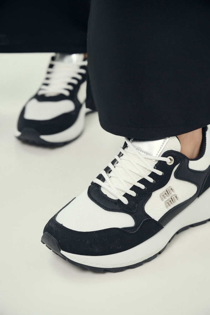 MIN MIN Multicolour Lace-Up Sneaker