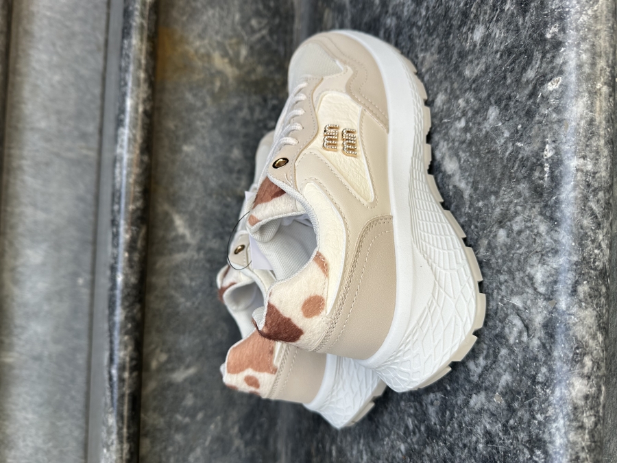 MIN MIN Multicolour Lace-Up Sneaker