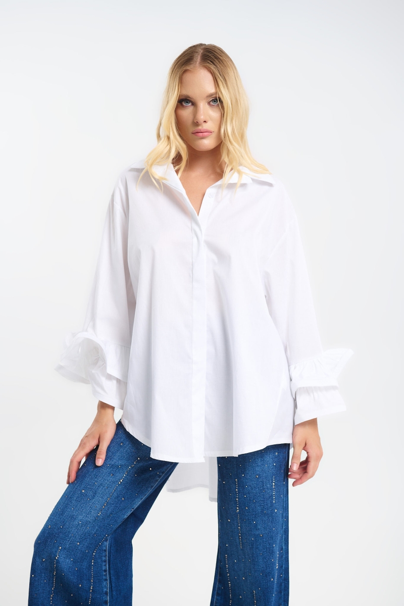 Oversized Shirt 3D Sleeved