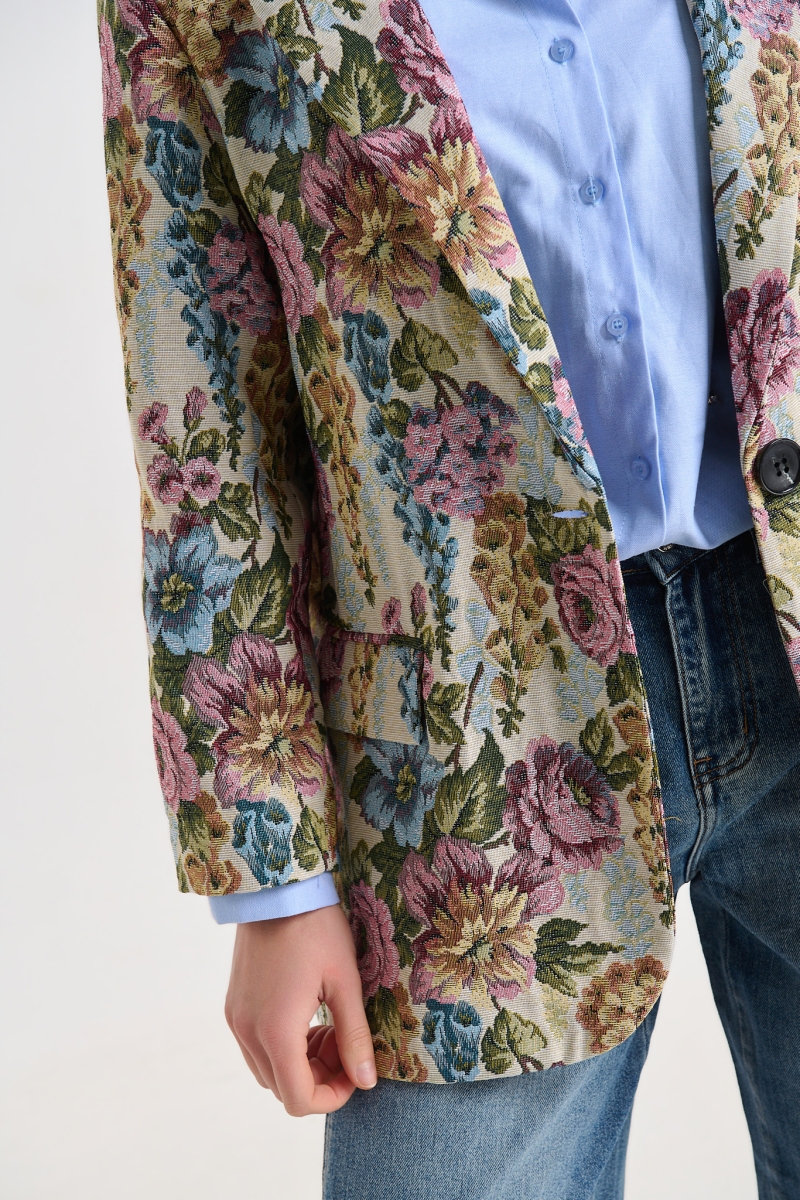 Σακάκι Φλοράλ