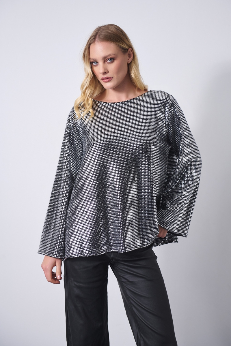 Μπλούζα Καμπάνα Μανίκι Disco