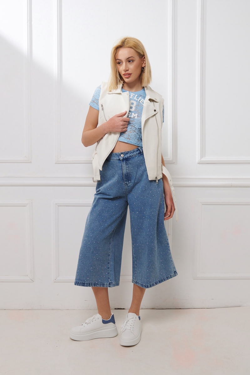 Γιλέκο Δερματίνη Με Φερμουάρ