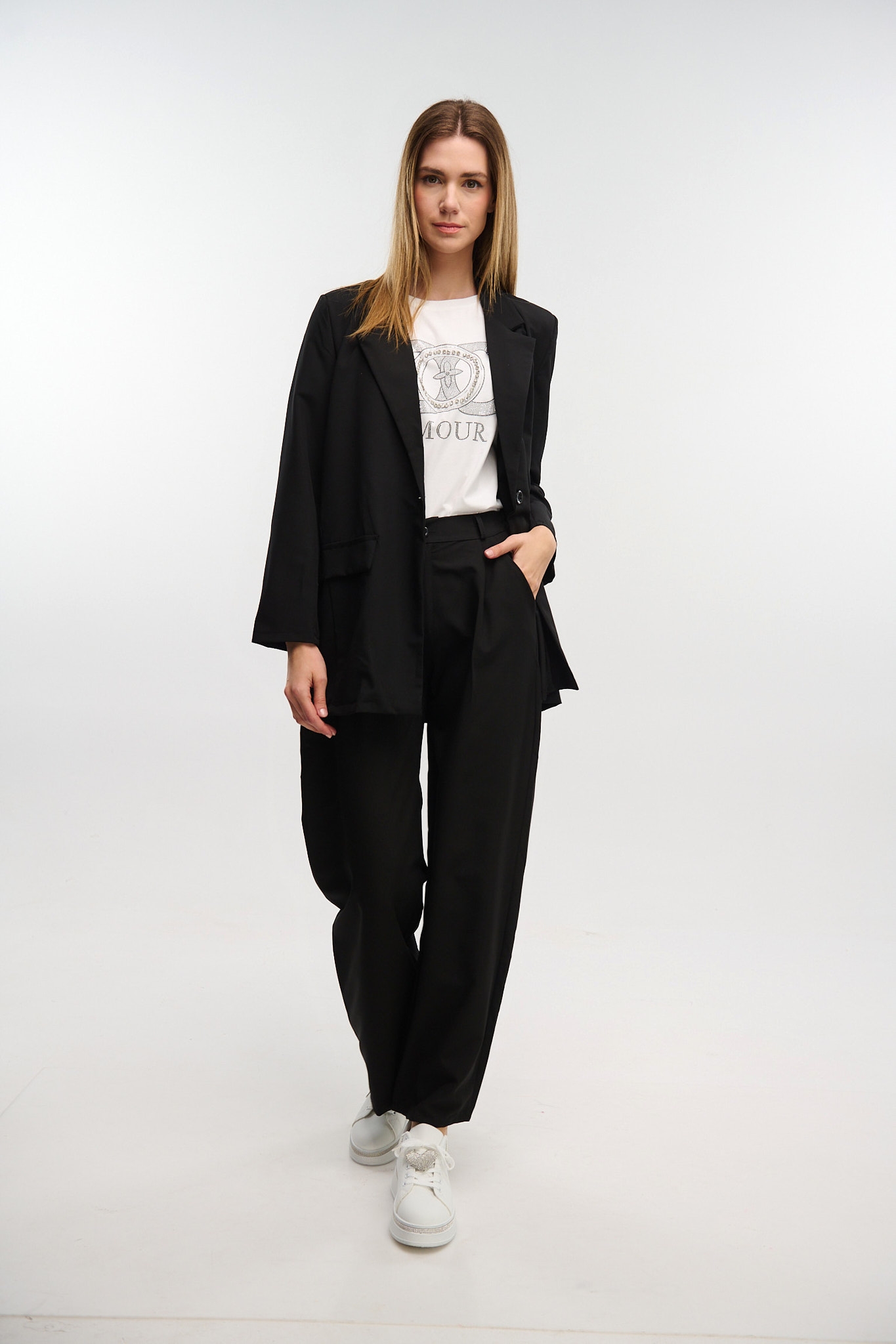 Σετ Σακάκι & Πνατελόνι Oversize