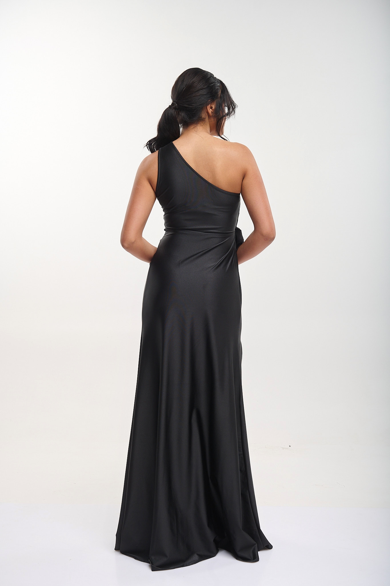 Maxi Dress With 3D Flower