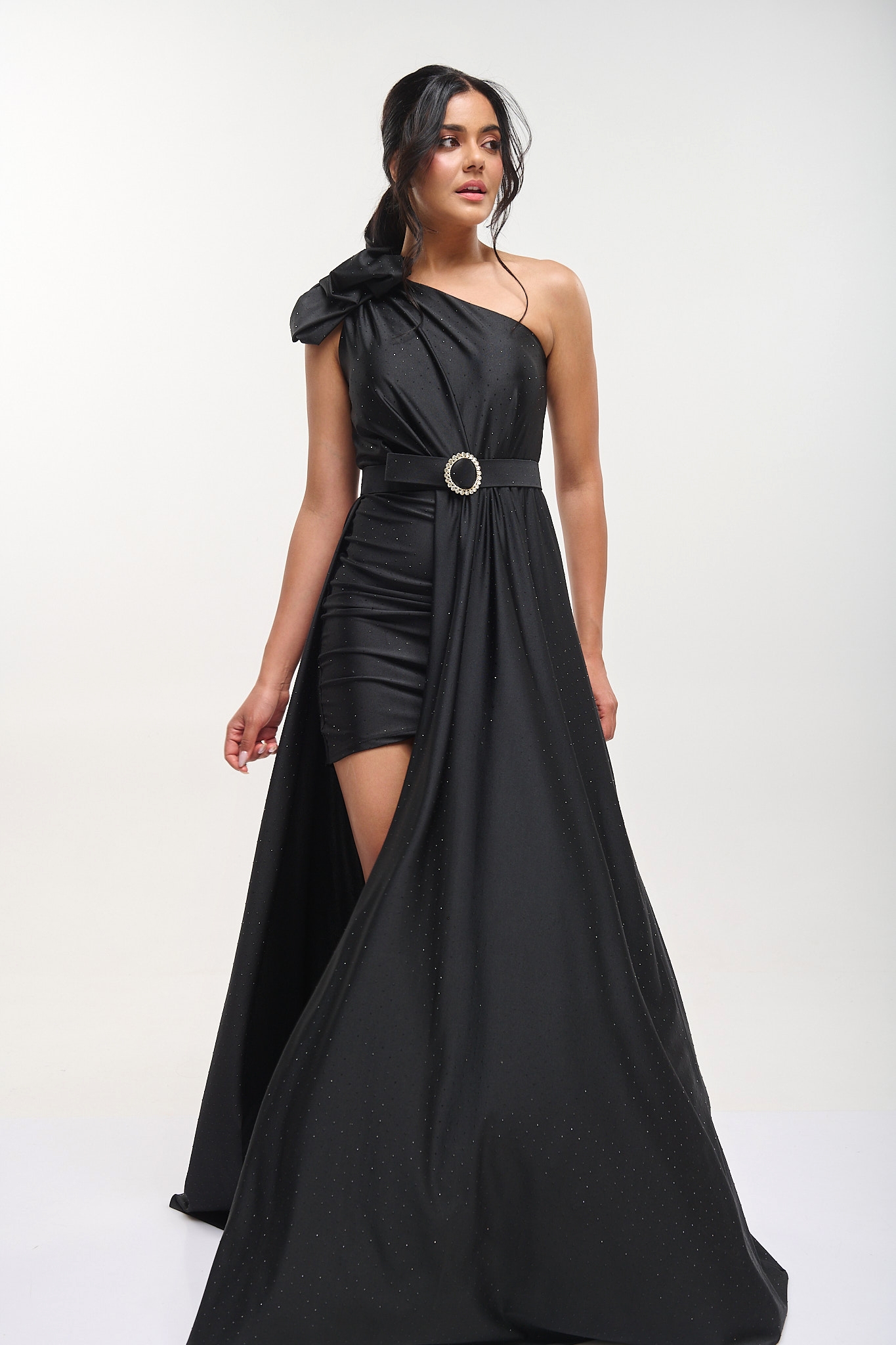 Maxi Dress With Rhinestones