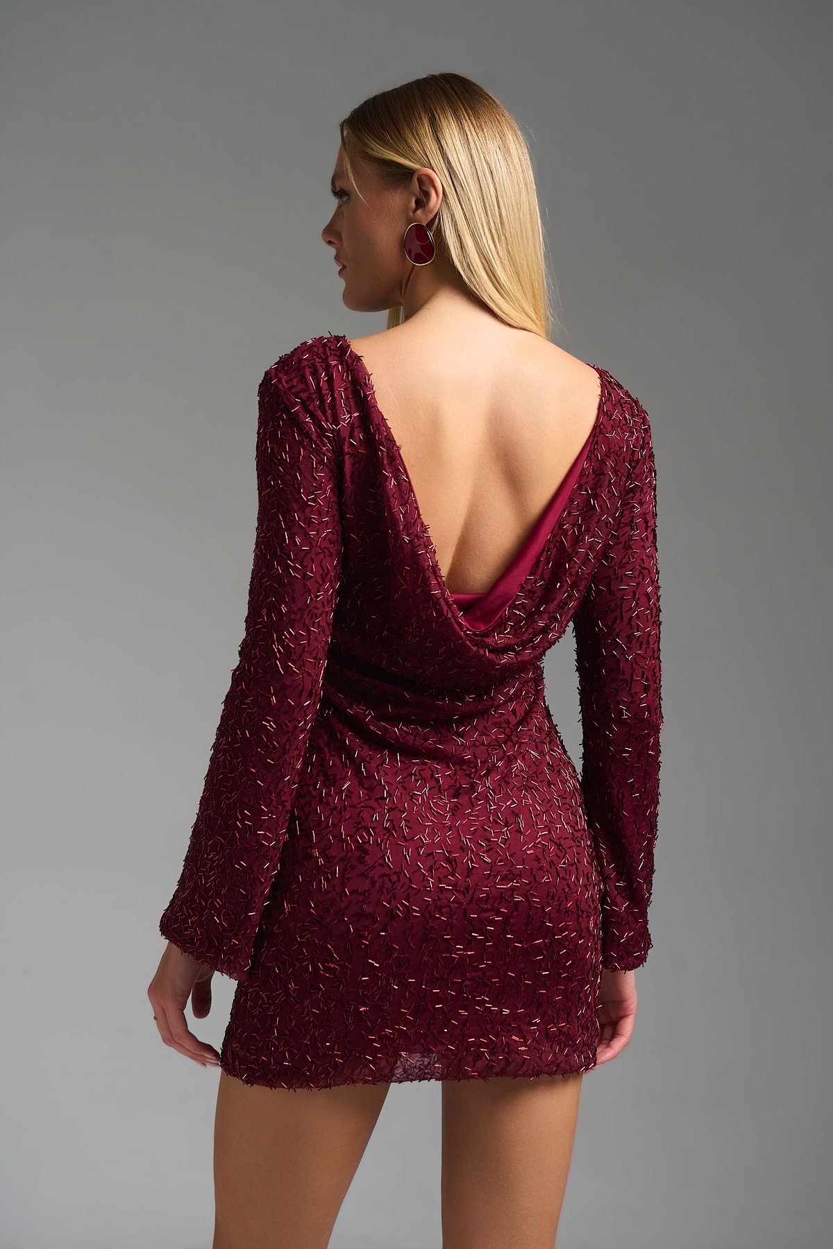 Φόρεμα Μίνι Ντραπέ