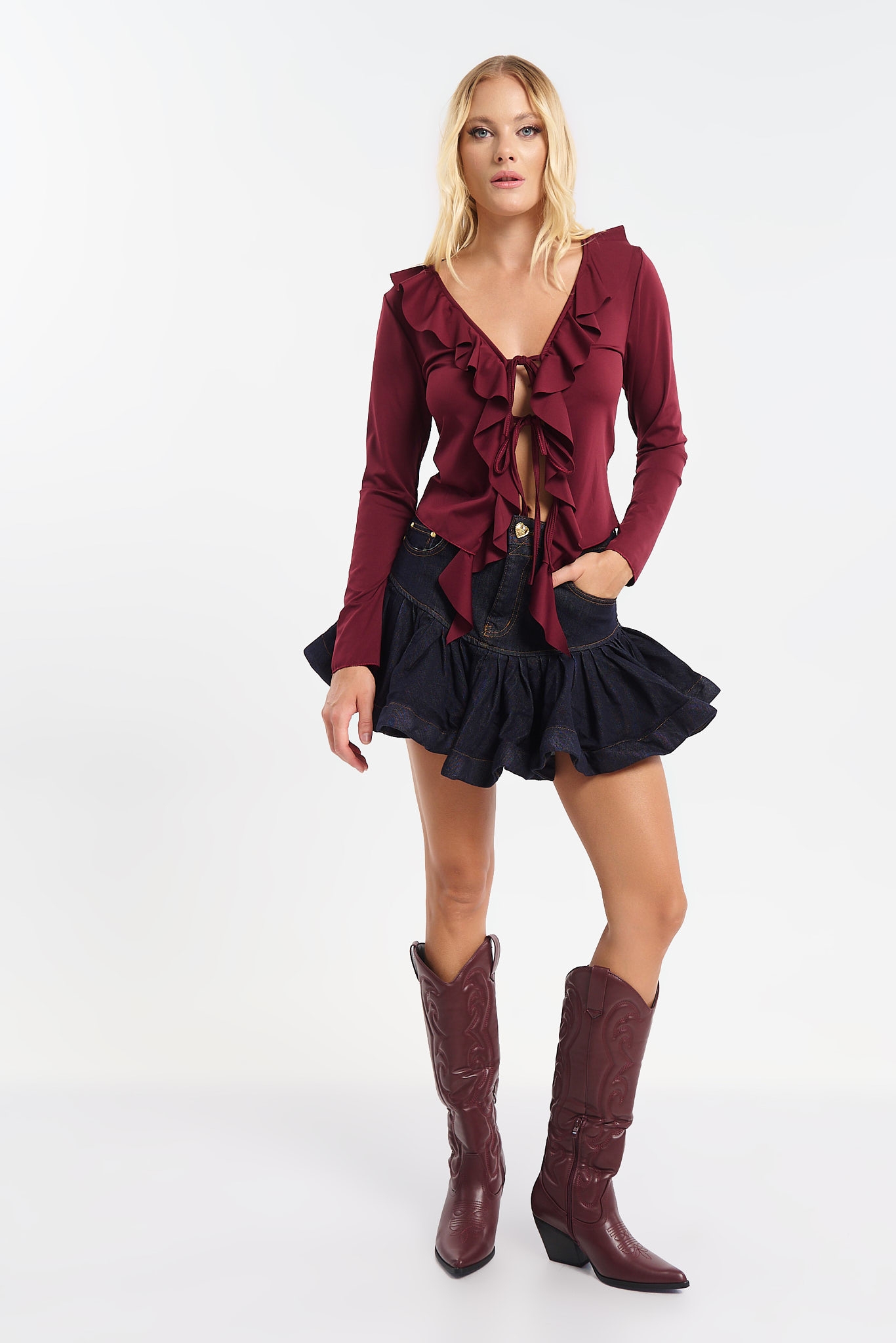 Tοπ Με Δέσιμο & Βολάν