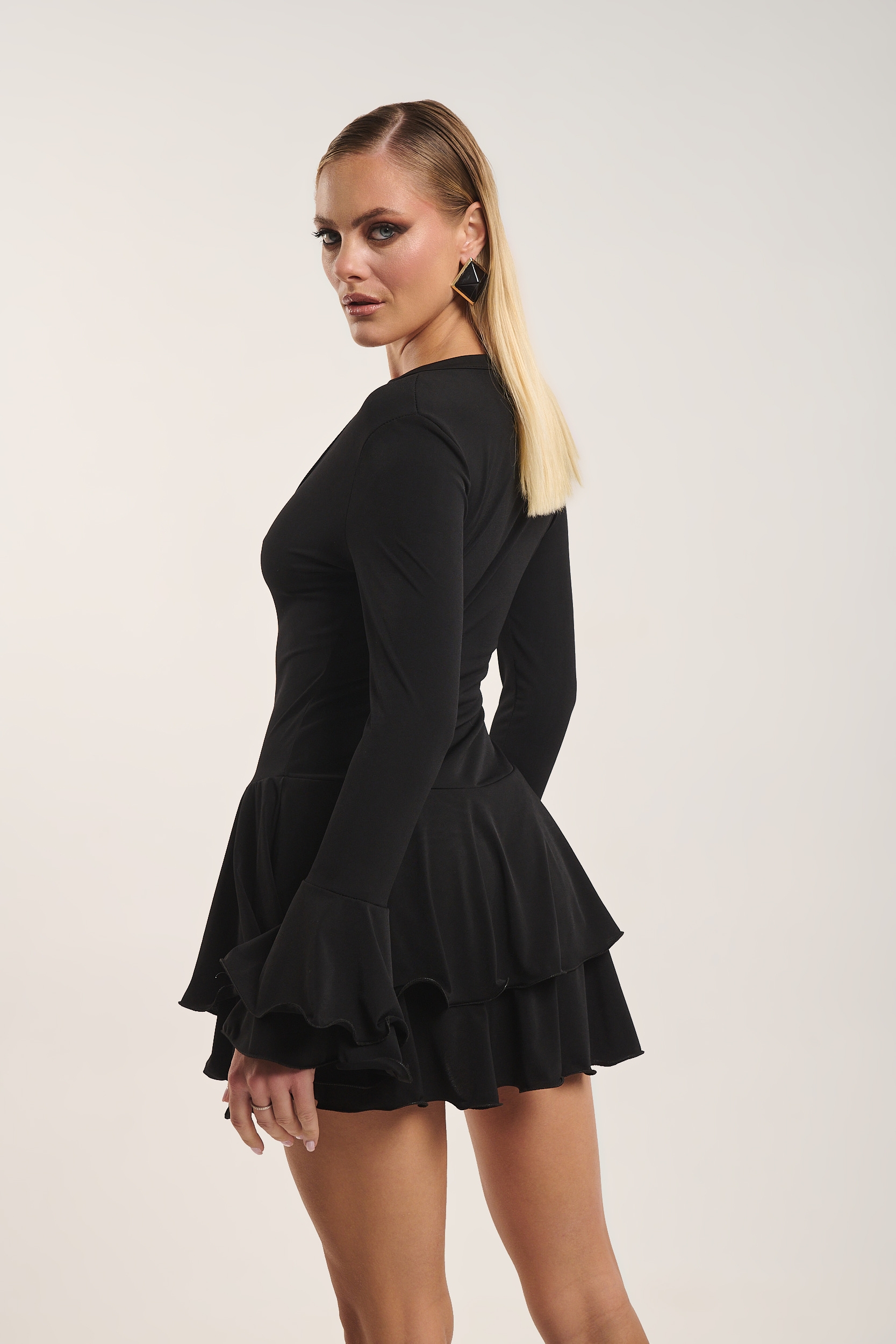 Φόρεμα Σορτς Με Βολάν