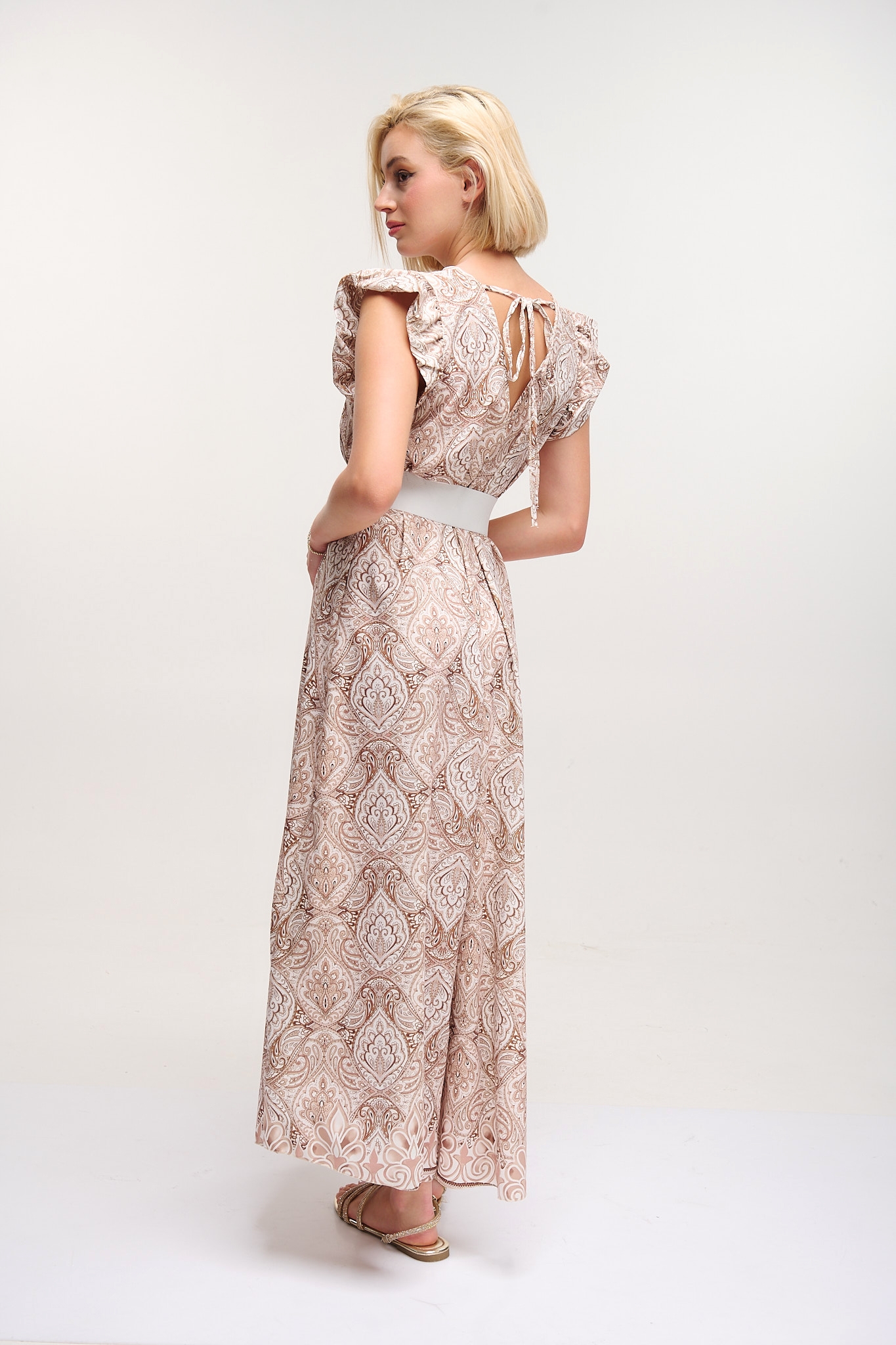 Jumpsuit Paisley Printed