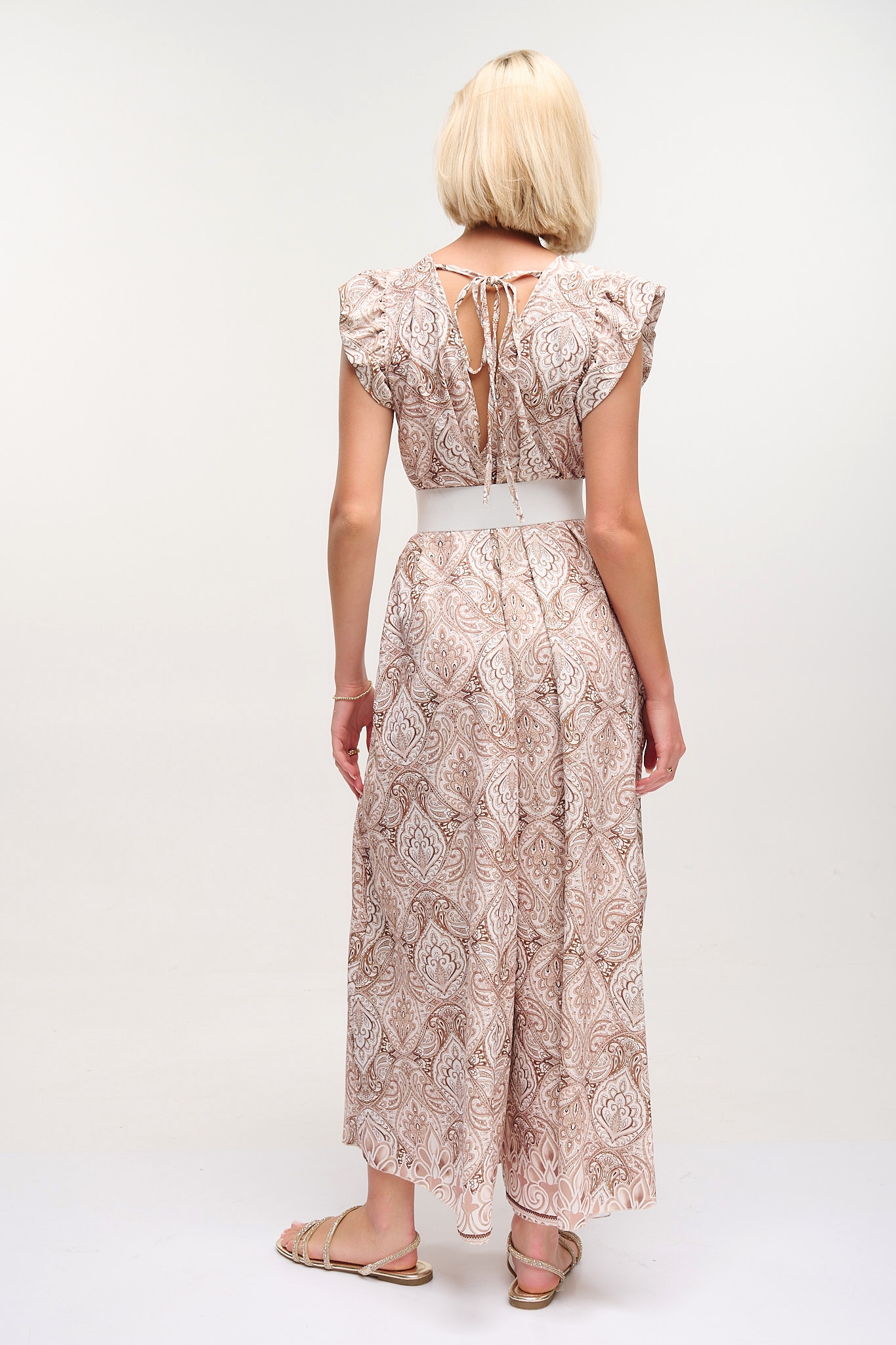 Jumpsuit Paisley Printed