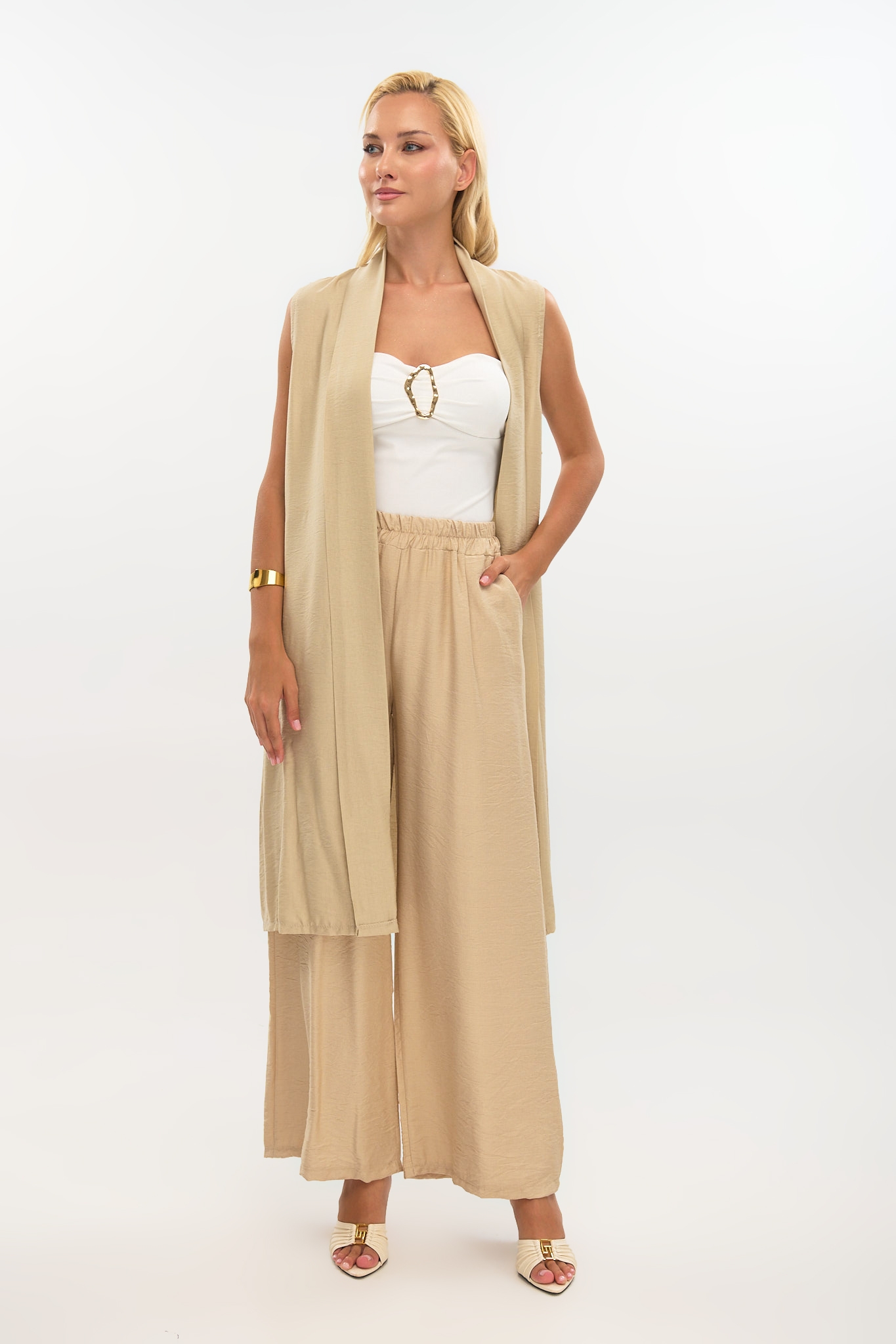 Two Pieces Set Vest & Pants