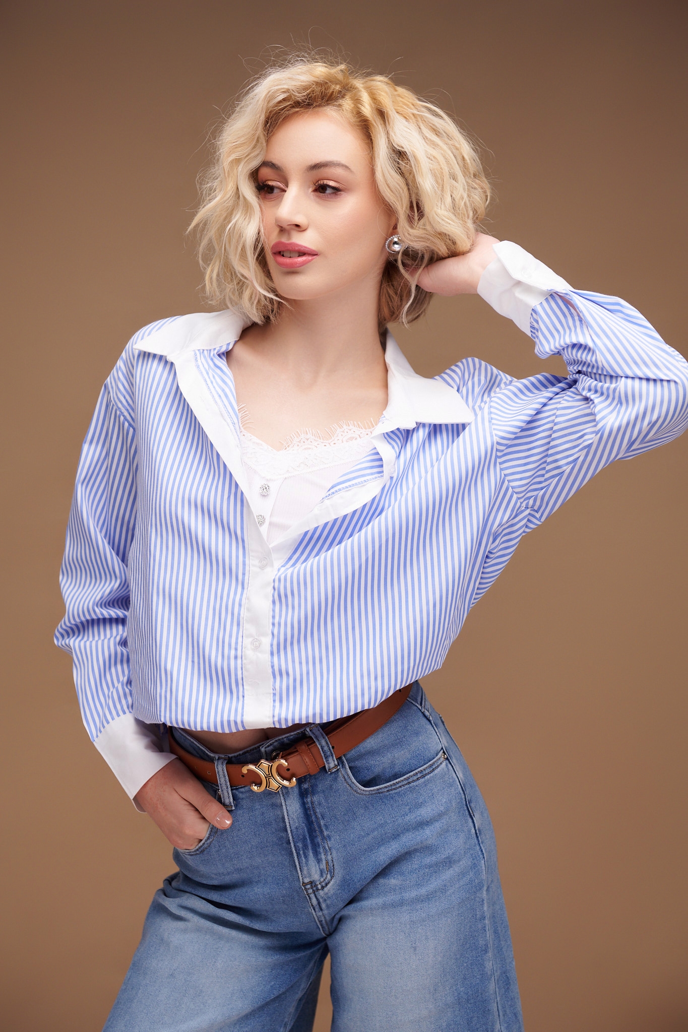 Striped Short Shirt