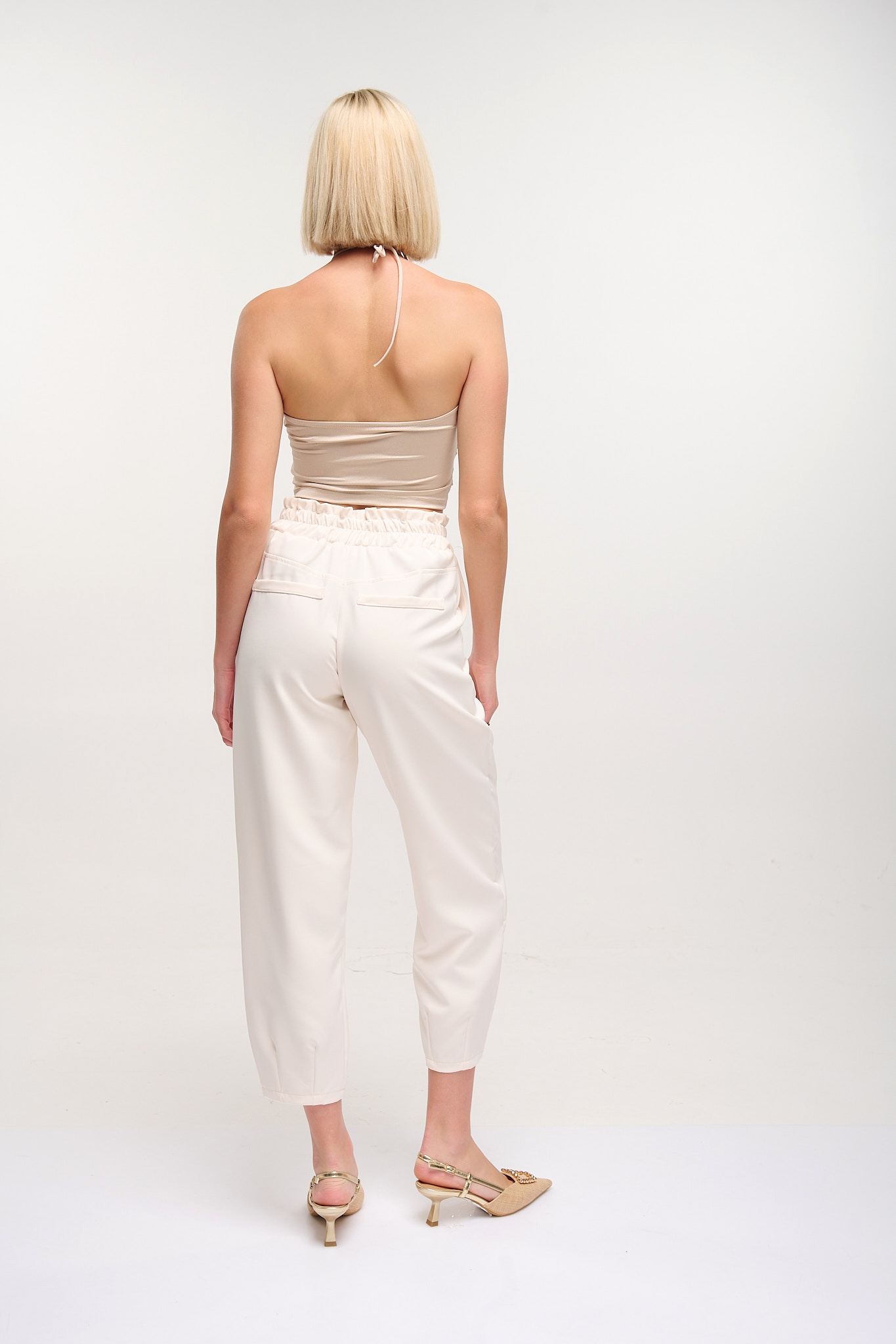 Shells Detailed Cropped Top