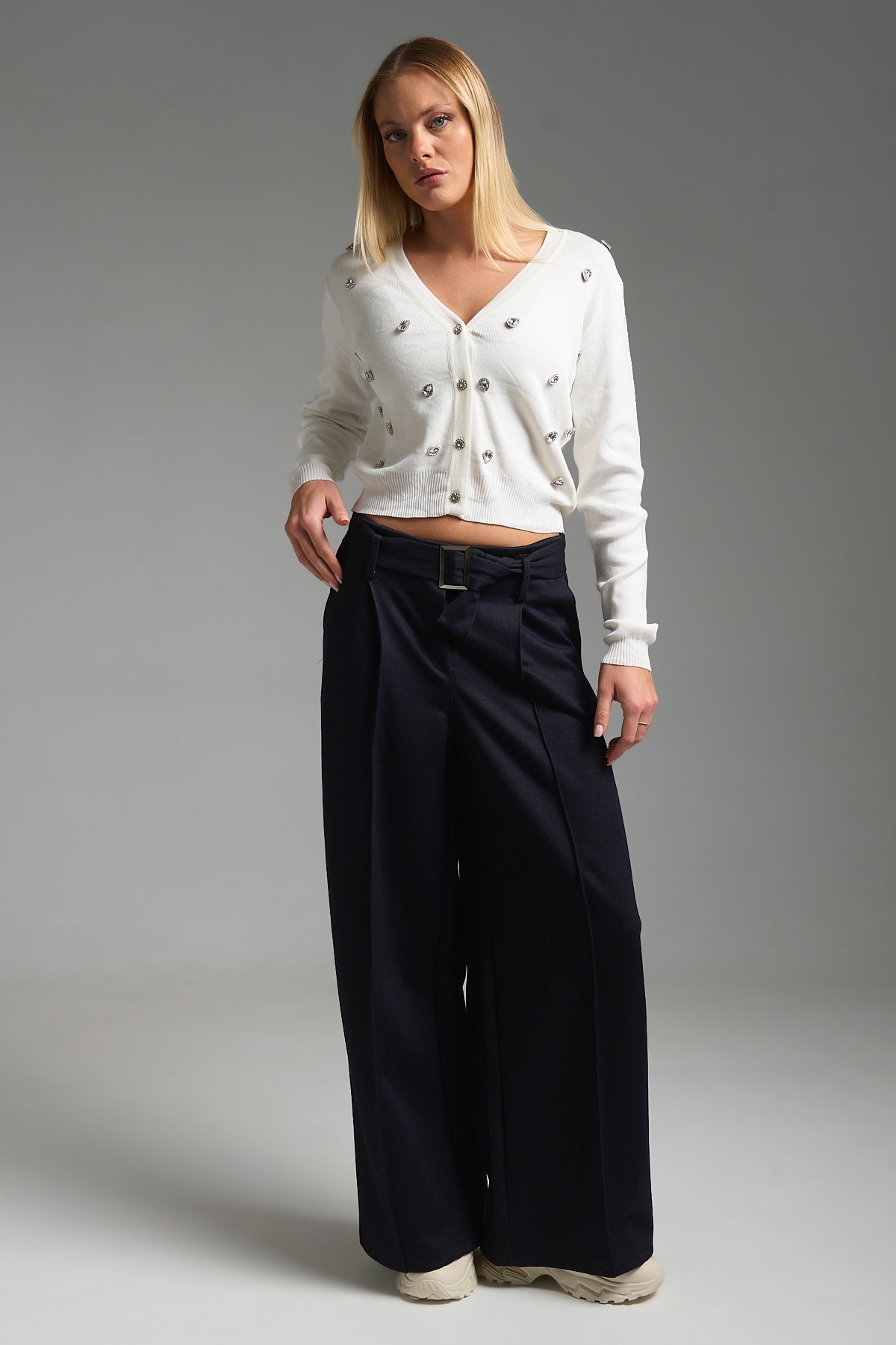 Παντελόνι Πικέ Με Τσέπη