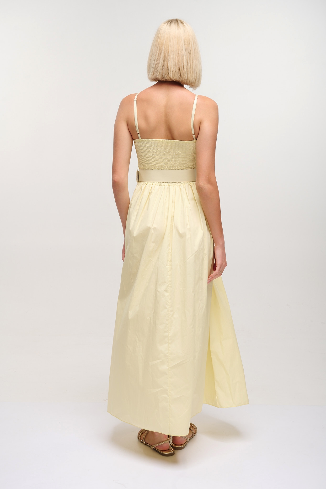 Belted Maxi Dress
