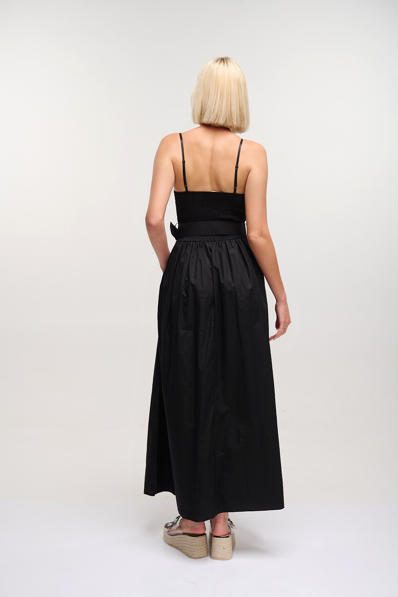 Belted Maxi Dress