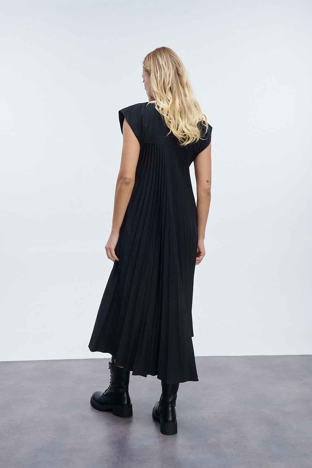 Maxi Pleated Dress