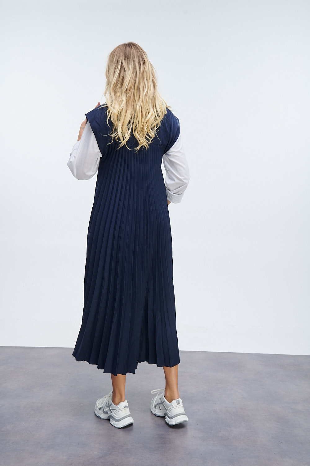 Maxi Pleated Dress