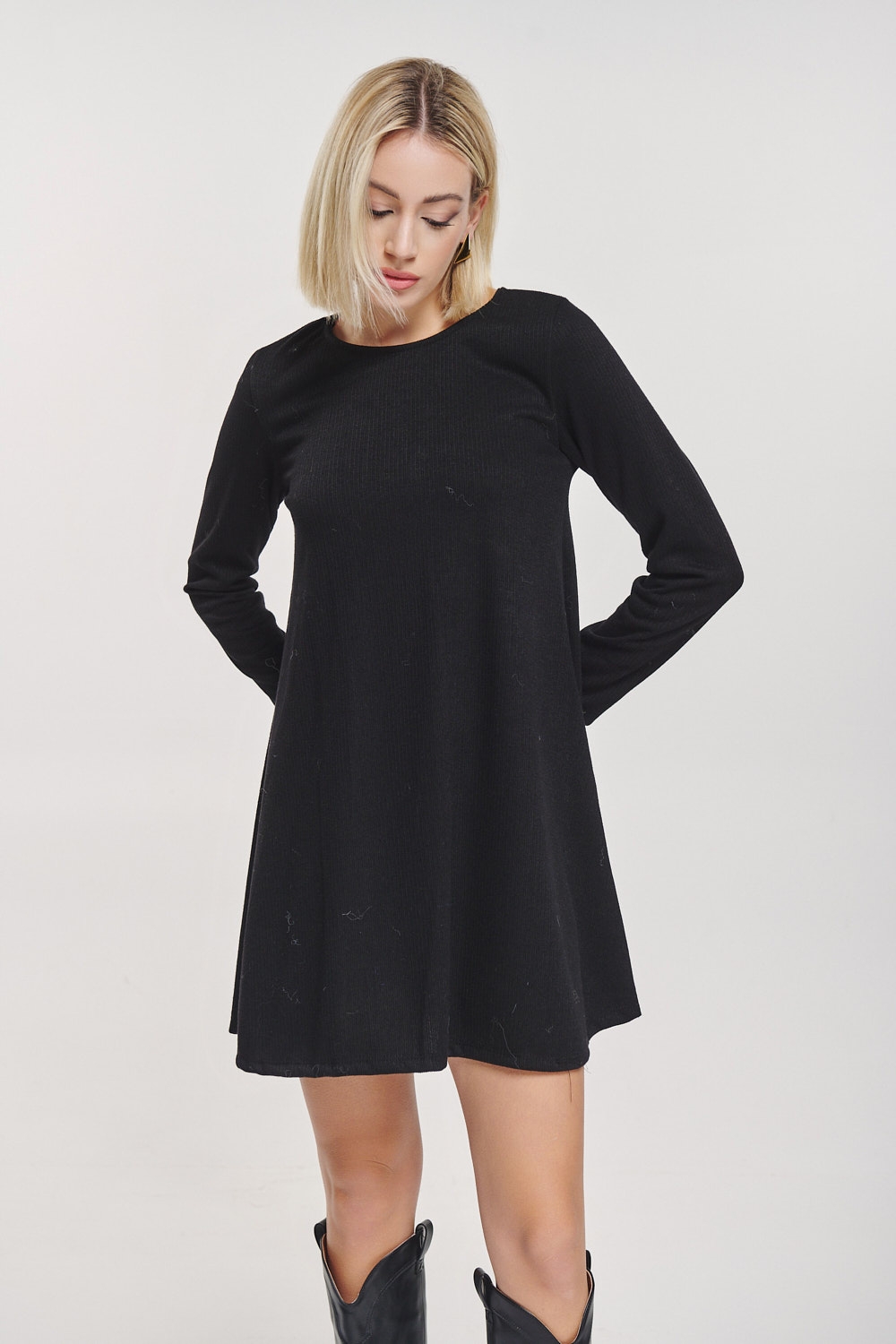 Long Sleeved Mini Dress