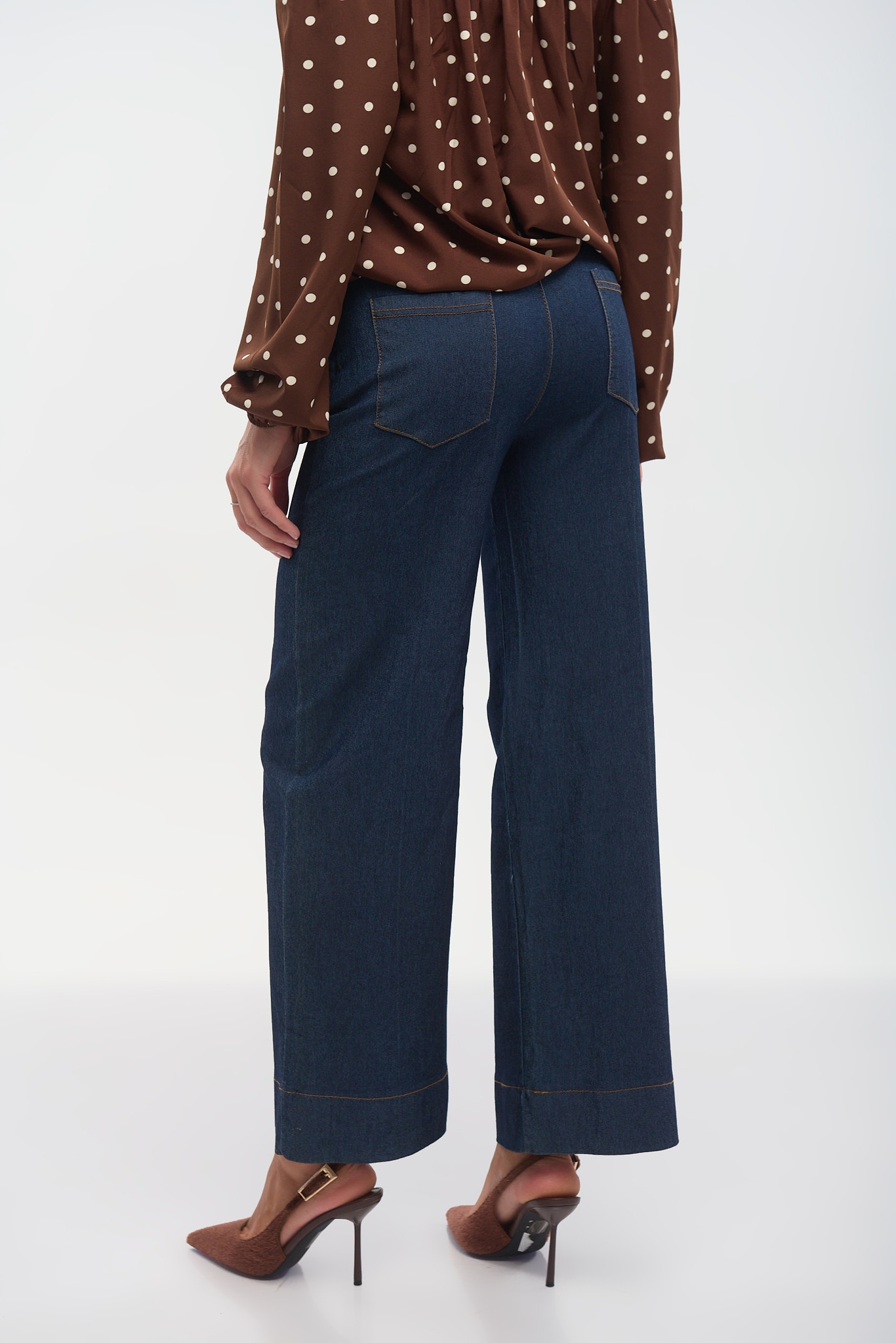 Wide Leg Jeans Pants