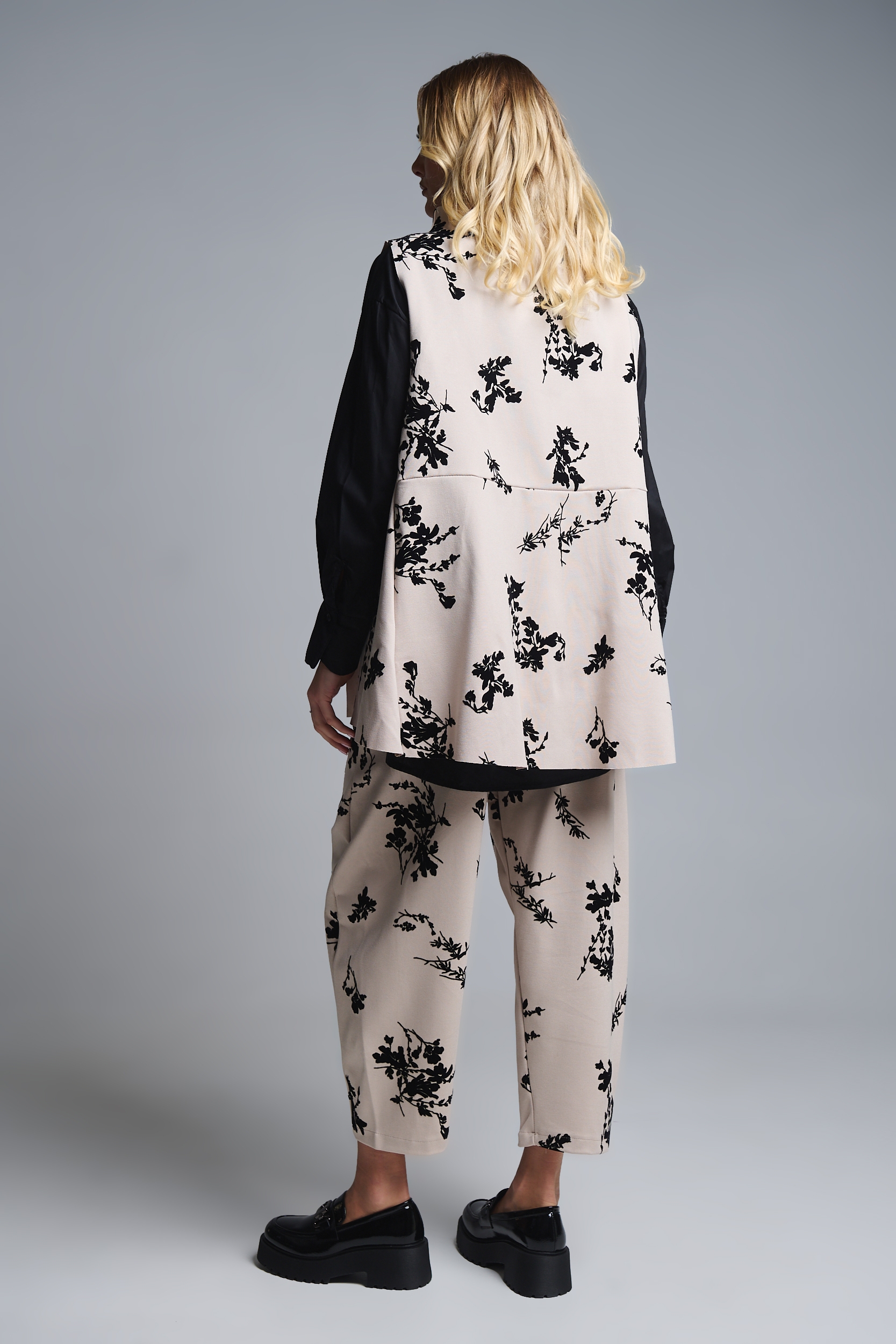 Σετ Μπλούζα Αμάνικη Βράκα Μπροκάρ