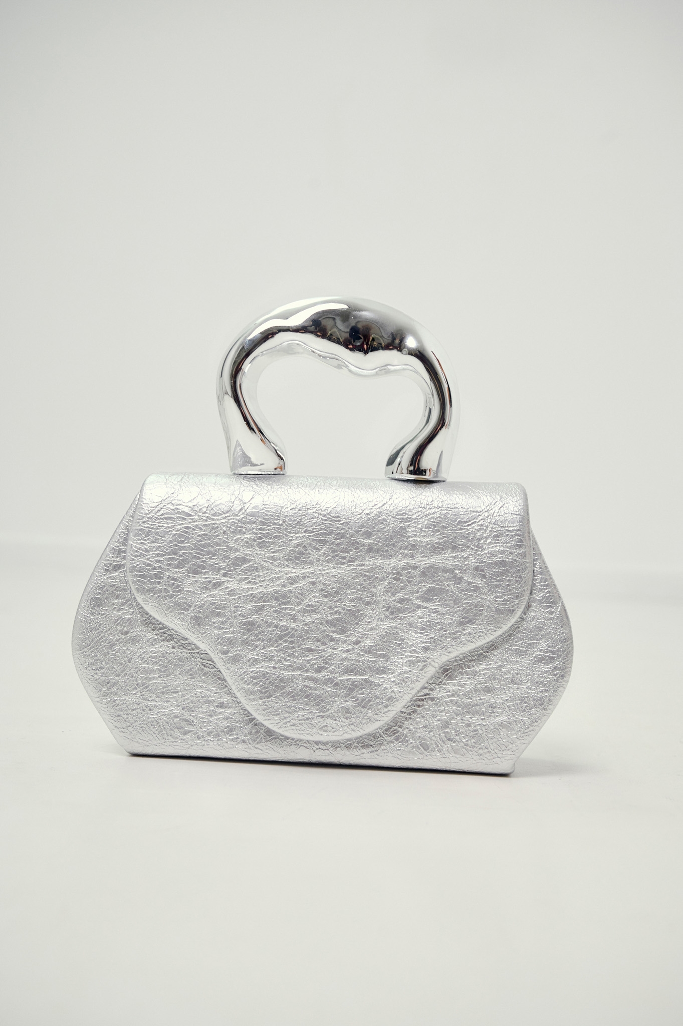 Τσαντάκι Αμπιγιέ Καρδιά Κροκό