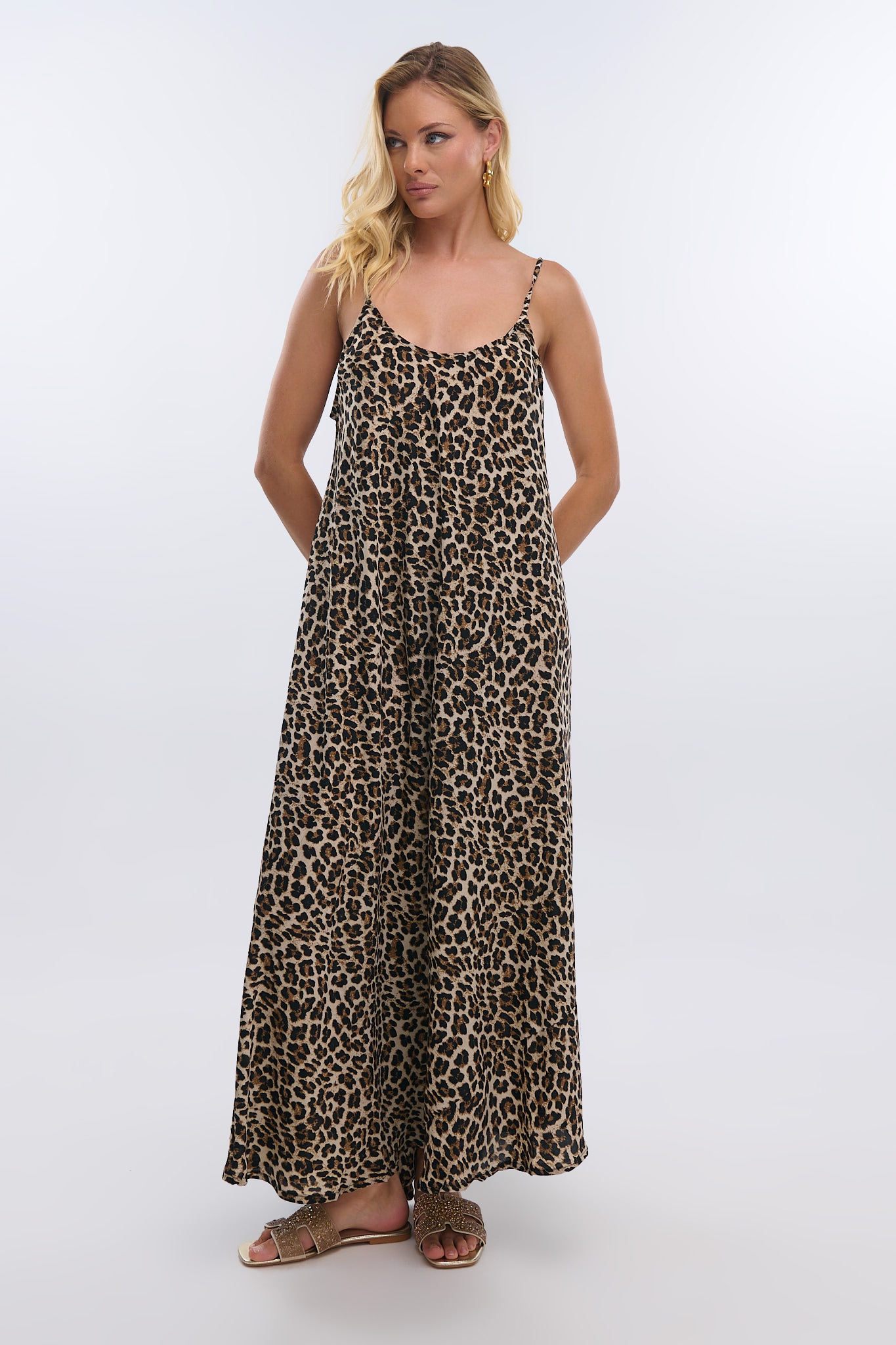 Wild Muse – Satin Slip Dress
