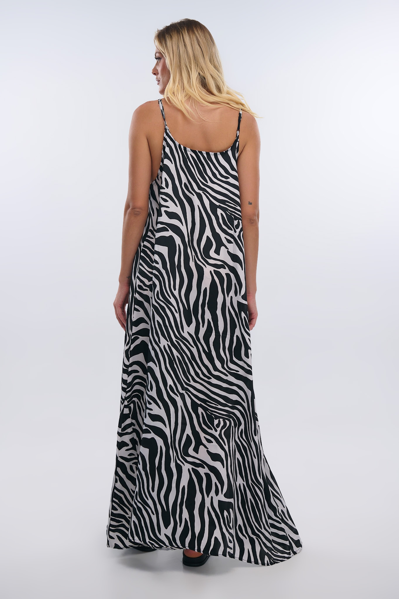 Urban Safari – Satin Slip Dress