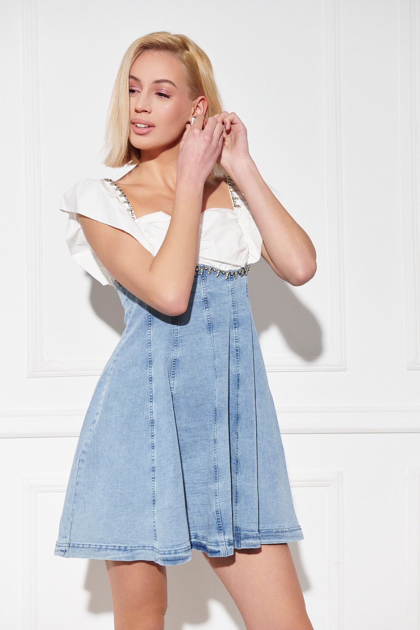 Off Shoulder Mini Dress
