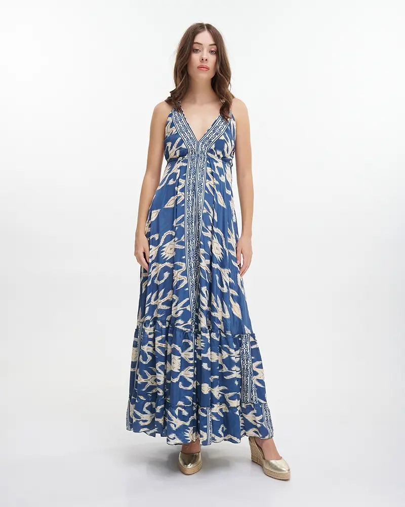 Ble Maxi Dress Knot