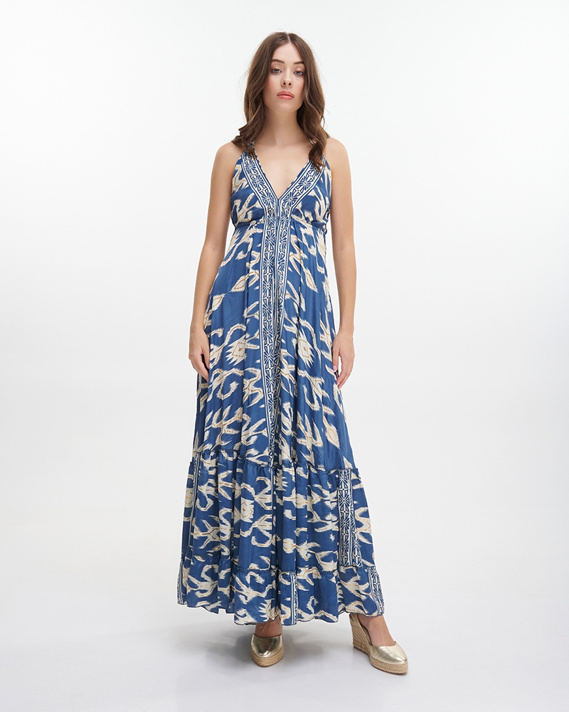 Ble Maxi Dress Knot