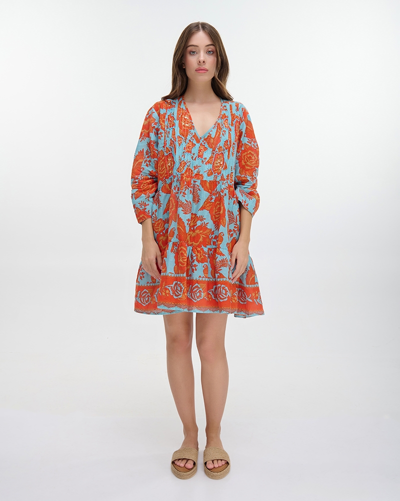 Ble Floral Dress