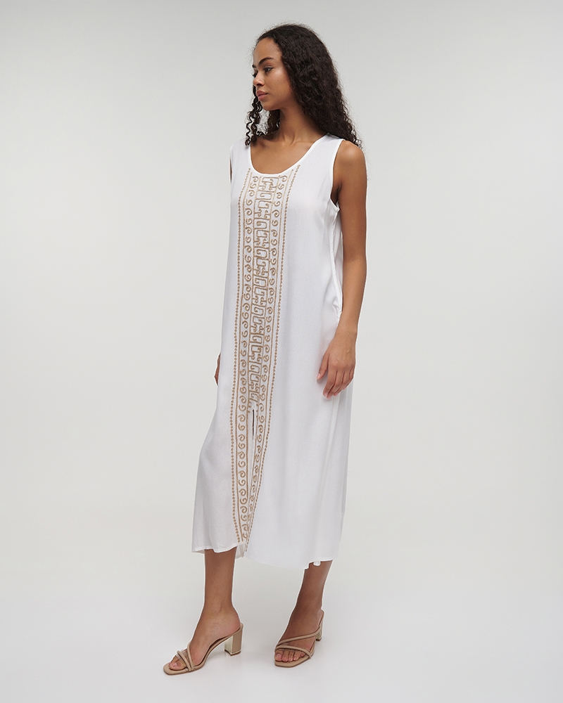 Ble Sleeveless Maxi Dress