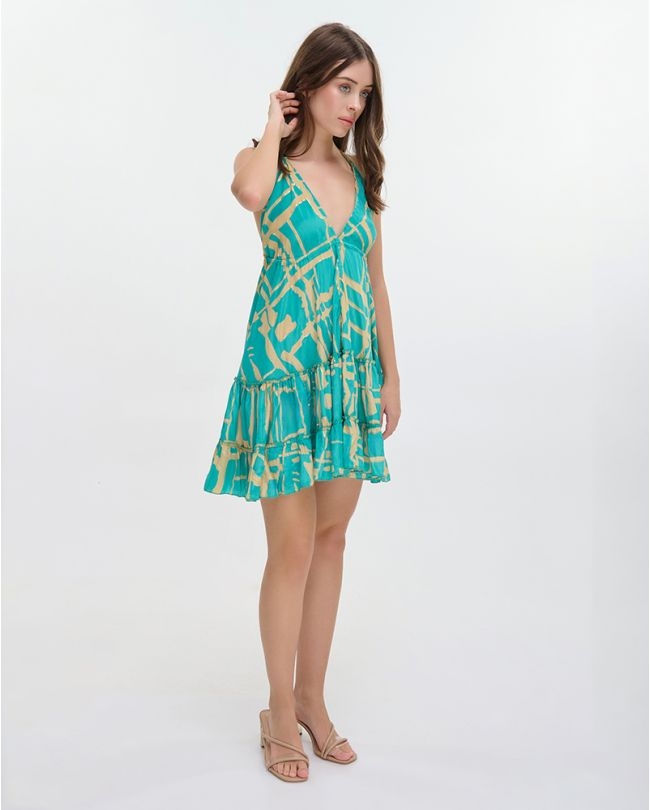 Ble Mini Dress