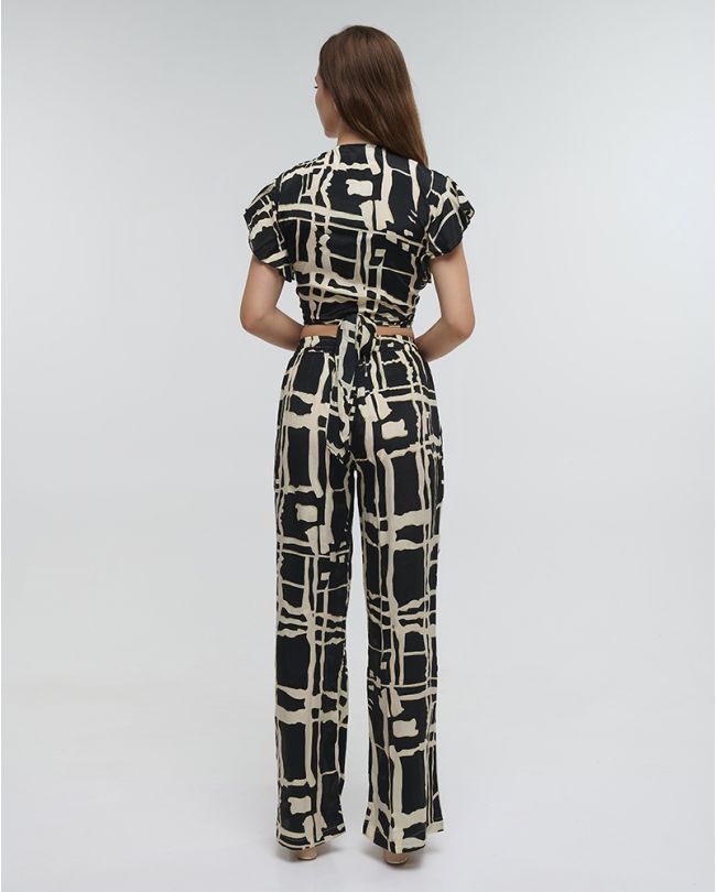 Ble Knot Top